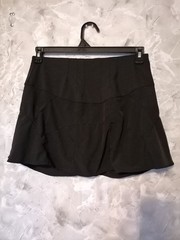 Lucky in Love Tech Performance Black Golf Tennis Skort M 8-10 Black