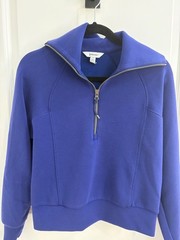 SPANX AirEssentials Half Zip Pullover Sweatshirt Women’s-XS