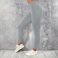 Women High Waist Leggings Pocket Gym Workout Running Stretchy Skinny Pants