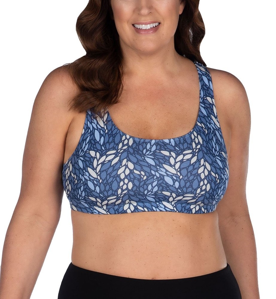 Leading Lady Serena Wirefree Racerback Sports Bra (514) – Various Colors / US…