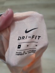 Nike Training Tank Top Mesh Lightweight Peach Athletic Womens Medium Running