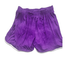 Under Armour Women’s Purple HeatGear Shorts Elastic Waist Athletic Gym