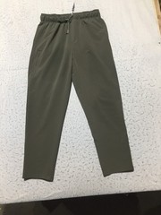 Avalanche Jogger Pants Womens L Large Olive Green Elastic Waist Zip Pocket
