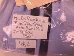 No Boundaries Cornflower Blue Side Snap Track Pants Size XS(0-2) – New