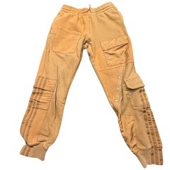 Adidas Ivy Park Womens Cargo Sweatpants Mustard Yellow Joggers XS