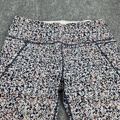Sweaty Betty The Power Pocket 7/8 Leggings Womens XL Hexagon Blue Orange Dot