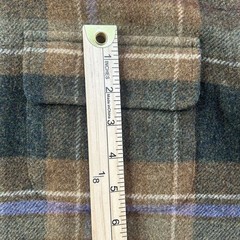 Lauren Ralph Lauren 100% Lambswool Plaid Zip Up Jacket Women’s Petite Medium