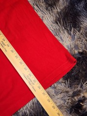 Hannah Anderson Organic Cotton XXL Red Ling Sleeve Shirt Plain Soft LNWT