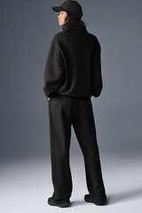 ALO Accolade 1/4 Zip Pullover Unisex French Terry Oversized Sweatshirt