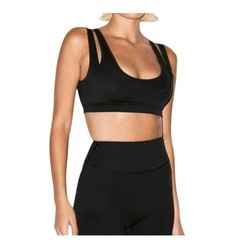 Skims Nike Double Strap Scoop Bra BR-SPT-8022W Obsidian Medium