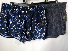 ATHLETIC WORKS Women’s Core Print Run Short w/Pockets 3” Inseam Various Colors