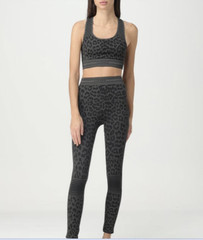 GANNI Seamless Jacquard Leggings and Sport Bra Size M NEW