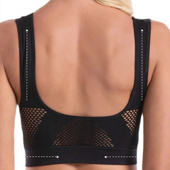 Sports Bra Padded Women Crop Top Running Yoga Fitness Sport Seamless Vest Tank