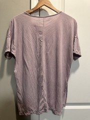 Nike Yoga Light Purple Tee Medium