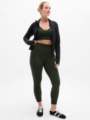 Athleta M Medium Salutation Stash High Rise 7/8 Legging Elm NWT! #531321