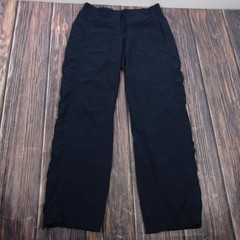 Athleta Pants Womens 6 Blue Tapered Track Pull On Elastic Waist Pockets Stretch