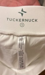 NWT Tuckernuck Pleated Striped Tennis Skirt White (size: S)