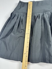 Abercrombie YPB motionTEK Lined Pleated Black Tennis Skirt – Size L Skort