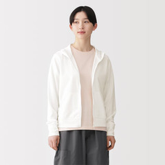 MUJI UV Protection Quick-Dry Full-Zip Hoodie XS S M L XL XXL UPF50+ Women NWT