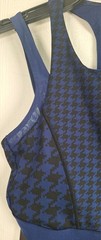 Adidas x Ivy Park Dark Blue Black IVP Halter Sports Bra Size S 8-10, New, Gym