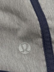 Lululemon Tracker Short II 4 Way Stretch Heathers Slate Grey Inkwell Stripe 4