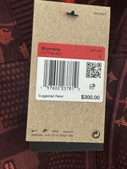 Nike Naomi Osaka Sustainable Materials Woven Jacquard Jacket Crimson Size L $300