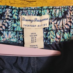 Tommy Bahama Everyday Active Skirt Shorts Floral Print Blue Pink Womens Small