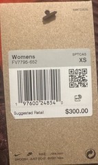 Nike Naomi Osaka Woven Jacquard Jacket Crimson FV7795-652 Women’s Size XS