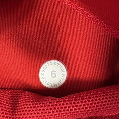 Lululemon Shorts Womens 6 Red High Rise Running Lined 3.5 In Inseam Gym Yoga