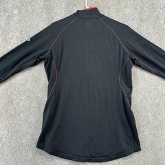 Icebreaker GT 200 Shirt Women XL Black Merino Wool Tech Baselayer Long Sleeve
