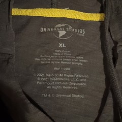 Universal Studios Transformers Bumblebee Hoodie Women’s XL | Gray
