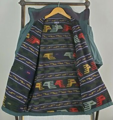 RARE VTG PATAGONIA Medium USA Made Aztec Southwest Womens Softshell Jacket Coat