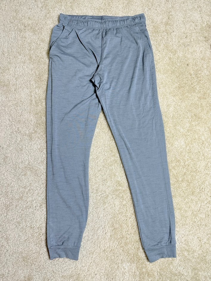 Nike Yoga Dri Fit Jogger Pants Womens Small Gray Athletic Yoga Lounge