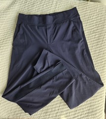 Athleta Brooklyn Ankle Pant, Mid Rise, Size 0 Petite, Bundle Of 2, Navy/Black EC