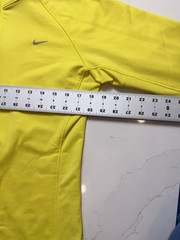 Nike Pro Dri-FIT Half Zip Pullover Hoodie Neon Yellow Women’s Large Running