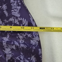 Nike One Leggings Womens XS 0/2 Purple Printed High Rise Yoga Outdoor NWOT