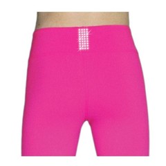 ChloeNoel PS711 Solid Color Skinny Yoga Off Ice Elite Figure Skating Pants w/ Fr
