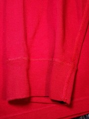 Hannah Anderson Organic Cotton XXL Red Ling Sleeve Shirt Plain Soft LNWT
