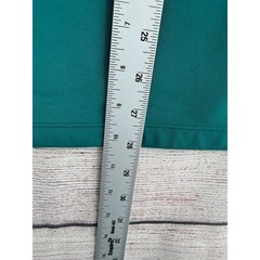 Athleta Alacrity 1/2 Zip Pullover Sweatshirt Womens L Green Stretch Slim
