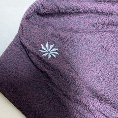 Athleta Speedligth Heather tee Size M 100%nylon Short Sleeves Active Athleisure