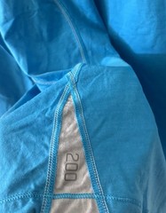 Icebreaker GT 200 Merino Wool Base Layer Shirt Women’s L Blue Long Sleeve