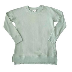MEDIUM HANNAH LuLaRoe ~ SOLID ICEBERG GREEN ~ Sizes 8-10 Crewneck Sweatshirt
