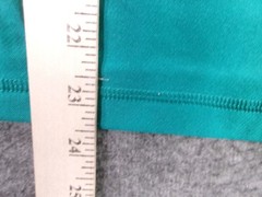 Layer8 Top Women Extra Small Teal Performance Long Sleeve Qwick Dry Athletic