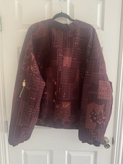 Nike Naomi Osaka Sustainable Materials Woven Jacquard Jacket Crimson Size L $300