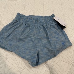 Nike One Dri-FIT HJ6347”-464 Women’s XS Blue Mid-Rise 3″ Training Shorts NWT