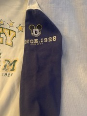 H&M Divided Disney Mickey Mouse Colorblock Crewneck Fleece Sweatshirt L