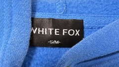 WHITE FOX Vol. 3 Women’s Hoodie Blue Offstage Azure Pullover Oversized SZ S/M