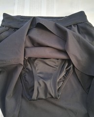 Black Skort Size XS (0/2) NWT, Time and Tru UPF 50 High Waist w/Side Pockets NWT