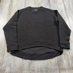 NOBULL Quilted Crew Pullover Womens Medium Training Sweatshirt Sweater NWT