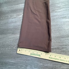 RBX Active Terrain Women Brown Flare Leggings High Waist Brushed Back Small NWT